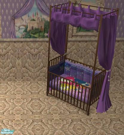 Sims 2 — sh_princesscrib by countrysue — Part of The Princess Nursery set :)