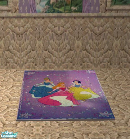 Sims 2 — sh_princesssmallrug by countrysue — Part of The Princess Nursery set :)