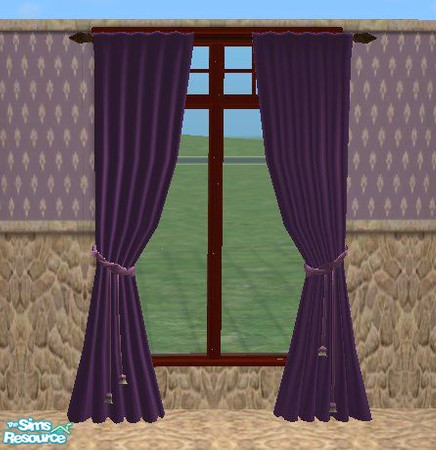 Sims 2 — sh_princesstiebackcurt by countrysue — Part of The Princess Nursery set :)