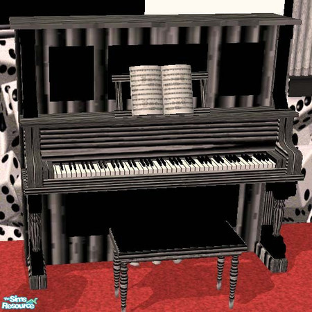 Sims 2 — Dice Piano by puterwitch — Lucky Piano