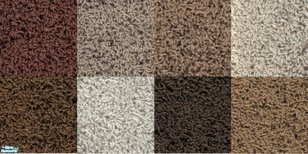 Sims 2 — Turfted carpet series by odiet — By OdieT