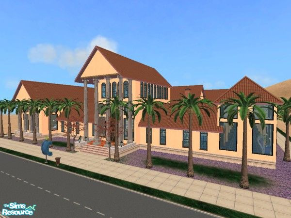 Sims 2 — Phoenix University Administration by Kylejh15 — The official headqaurters of Phoenix University.