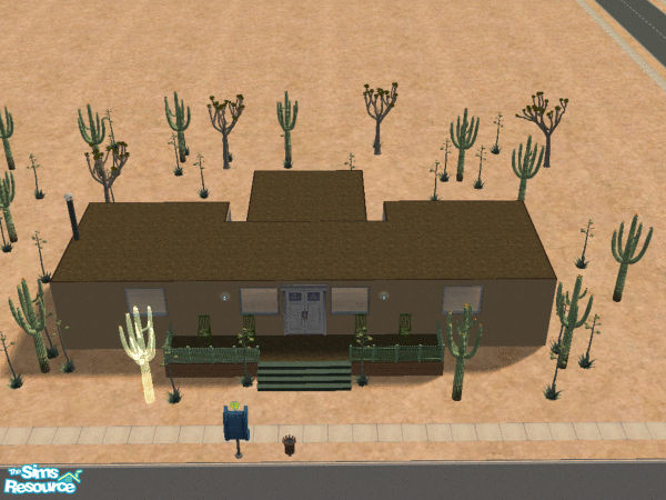 Sims 2 — Chieftans Watering Hole by power_of_p3 — Part of my desert terrain lots. Perfect place to go for a drink and