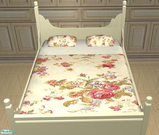 Sims 2 — PB Blue Children cream - Bedding roses by ShinoKCR — 