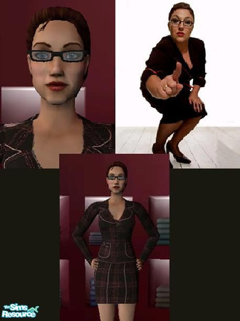 Sims 2 — Supernanny by Mellie-LoVeS_it — It's Jo Frost, in the flesh! She'll whip your sim toddlers and children into