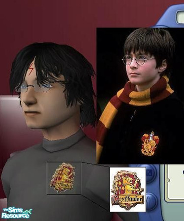 Sims 2 — Potter by ivan1989 — Harry Potter, the boy who lived.