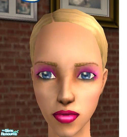 Sims 2 — Lady\'s eyeshadow_Pink by hacc2258 — Lady\'s eyeshadow enjoy.
