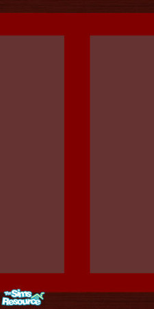 Sims 2 — Library - Cranberry Wallpaper With Ruby by oldmember_SavannahSims — Your Sims will love the calming look and