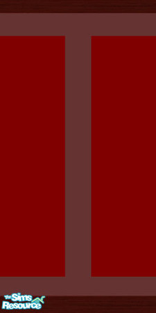Sims 2 — Den - Ruby Wallpaper With Cranberry Bloc by oldmember_SavannahSims — Your Sims will love the calming look and