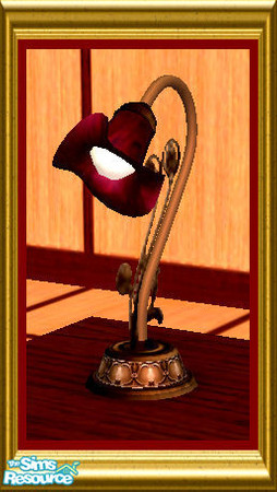 Sims 2 — Desk Lamp Shade by oldmember_SavannahSims — Enjoy that extra bit of luxury for the senses with this Natural