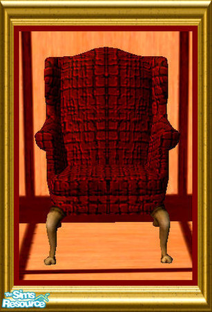Sims 2 — Library Chair by oldmember_SavannahSims — Enjoy that extra bit of luxury for the senses with this Natural