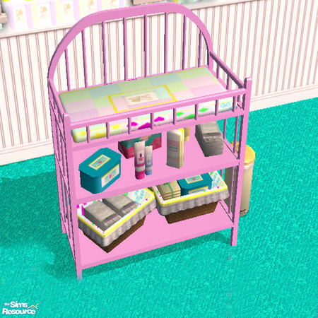 Sims 2 — Precious Moment Changing table by oldmember_justme11806 — Here is the changing table for this set.