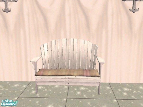 Sims 2 — Vintage Victorian Garden Wedding Adirond by c_literati — This recolor of the Adirondack Chair Cushion also