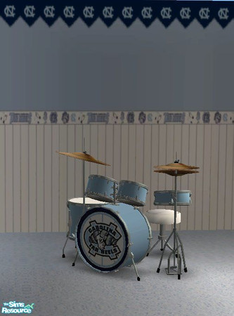 Sims 2 — sh_tarheelsdrums by countrysue — Part of the Tarheels set