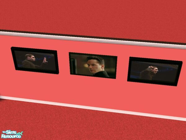 Sims 2 — For Matrix Fans...by Modfan by modfan — 3 Neo paintings, one serious (movie still) and 2 funny ones from the