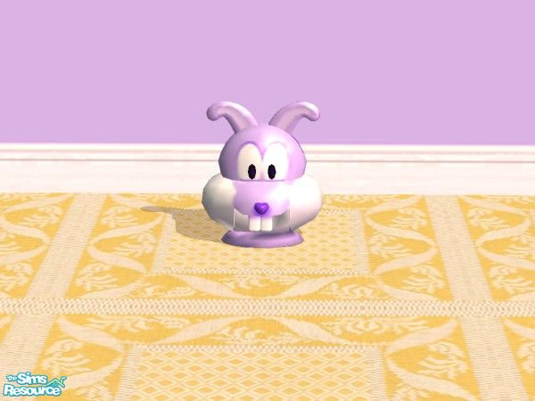 Sims 2 — Lilac Wobbly Wabbit Head by NightRowan — Are you sick of the pink rabbit head? Well here's the solution. TSRAA