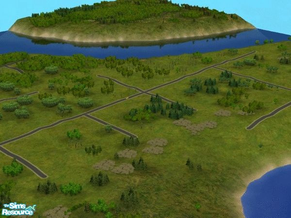 Sims 2 — Cary by bettybad16 — Nice small city with room for lots of houses Enjoy! XD Copy SC4 file into Sims2 -