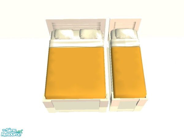 Sims 2 — Mango Bedding Set Type 1 by simmaniac2005 — Made to match Studio K walls and floors. by Jo D Designs.