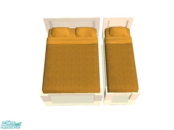Sims 2 — Mango Bedding Set Type 3 by simmaniac2005 — Made to match Studio K walls and floors. by Jo D Designs.