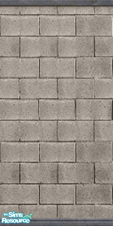 Sims 2 — Loftette Decorative Brick by sara_dippity — Adapted from The Sims House Party by sara_dippity. TSRAA all the