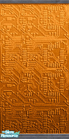 Sims 2 — Hazard Lizard Wall Paper by sara_dippity — Adapted from The Sims House Party by sara_dippity. TSRAA all the way.