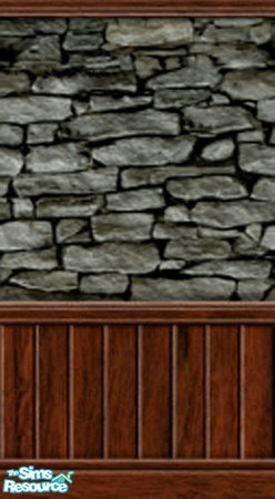 Sims 2 — Lancastrian Wall Treatment by sara_dippity — Adapted from The Sims Deluxe by sara_dippity. TSRAA all the way.