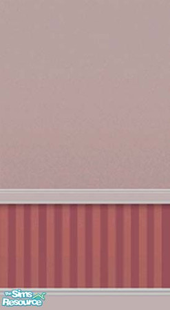 Sims 2 — Gauthier Rose Wall Treatment by sara_dippity — Adapted from The Sims Deluxe.