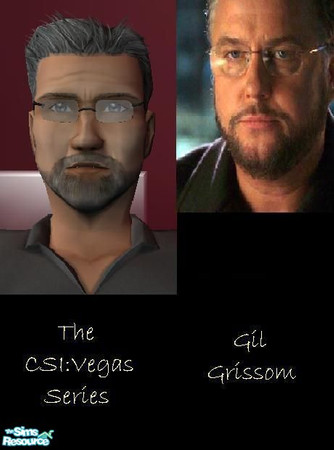 Sims 2 — Gil Grissom by SaraSidel — From my CSI:Vegas Series, Gil Grissom. Played by William Peterson. Thanks to Arenaria