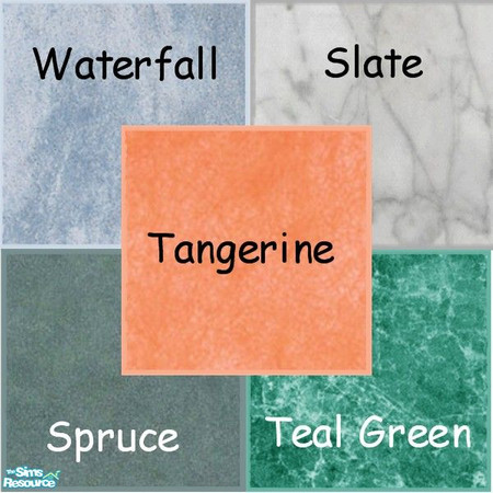 Sims 2 — More Marblization by Crissie0721 — I love marble floor tiles, so here is a few more colors I thought I'd share;