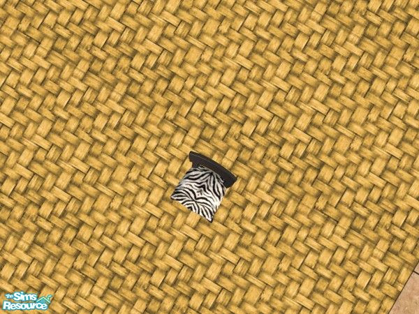 Sims 2 — Time Warp Tiki Dining Chair by c_literati — Tiki-style set just in time for summer! With walls from the original