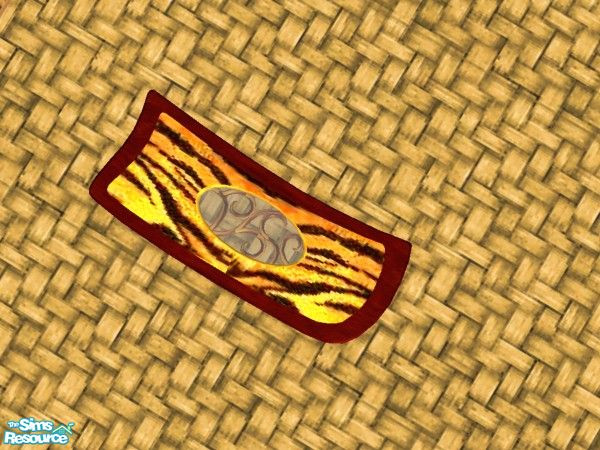 Sims 2 — Time Warp Tiki Coffee Table by c_literati — Tiki-style set just in time for summer! With walls from the original