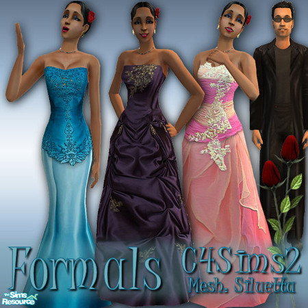 Sims 2 — Formals for adults by FaronDesign — 