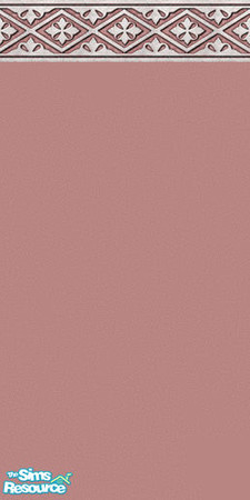 Sims 2 — Salmon with Trim by oldmember_IndigoRage2 — Delicious salmon paint with an intricate trim.