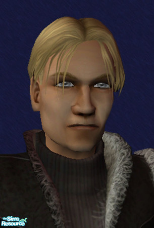 Sims 2 — Toren by Zenka — Another story character, Ravin's love. Custom eye color.