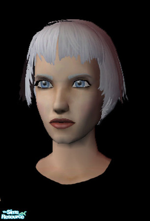 Sims 2 — The Handmaiden by Zenka — From Knights of the Old Republic II. Custom hair, skin, and eyes.