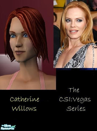 Sims 2 — Catherine Willows - CSI:Vegas by SaraSidel — From my CSI:Vegas Series, Catherine Willows. Played by Marg