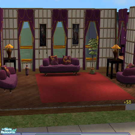 Sims 2 — Dragon Asian Living by oldmember_justme11806 — I havent done this for a while now but since I don't know how to