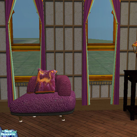 Sims 2 — Dragon Asian Loveseat by oldmember_justme11806 — Here is the loveseat for the set.