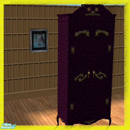 Sims 2 — The Orient Dresser by oldmember_justme11806 — This is the matching dresser that goes the The Orient Bedroom Set