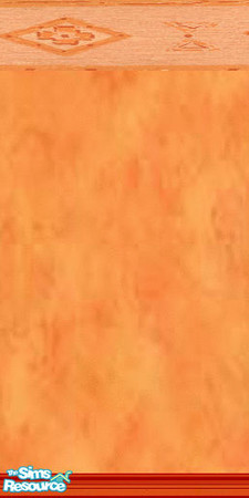 Sims 2 — Orange_3 by Astarta — Orange wallset