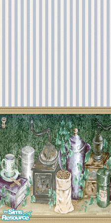 Sims 2 — Kitchen 1 by Astarta — A kitchen wall and floor set