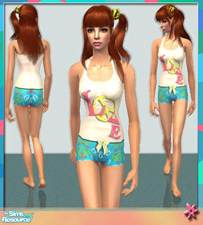 Sims 2 — love pyjamas by Sasetka — Happy Simming:)