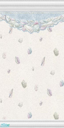 Sims 2 — DG Pastel Blue  Shells by Stumblebum30 — Wonderful for bathrooms!