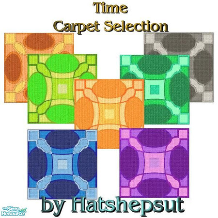 Sims 2 — Time Carpet Selection by TSR Archive — Carpets that can withstand the test of time.