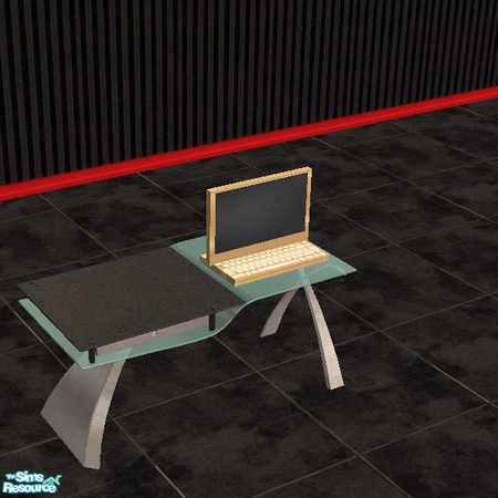 Sims 2 — Tan Wide Screen Laptop by paulajedi — Tan Wide Screen Laptop - standalone. Screen really works! Very low