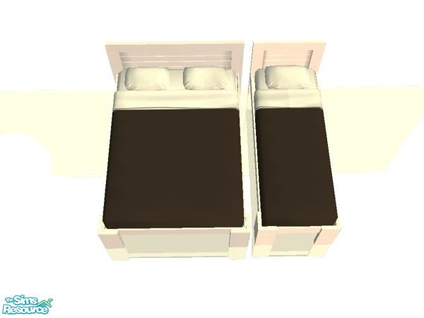 Sims 2 — Bedding in Simple Black Set Type 1 by simmaniac2005 — Made to match Studio K walls and floors. by Jo D Designs