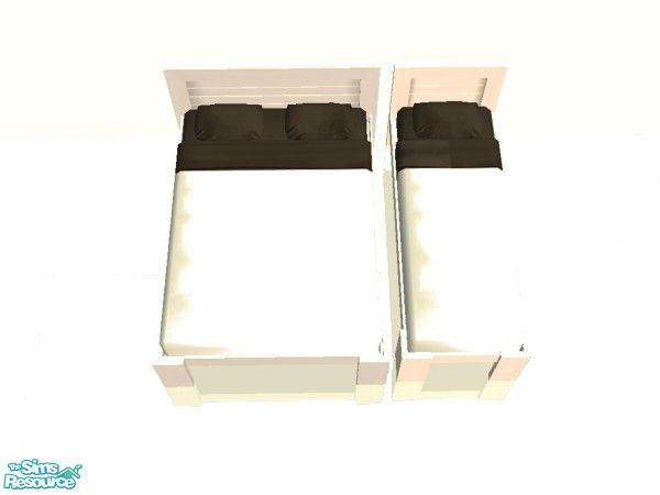 Sims 2 — Bedding in Simple Black Set Type 2 by simmaniac2005 — Made to match Studio K walls and floors. by Jo D Designs