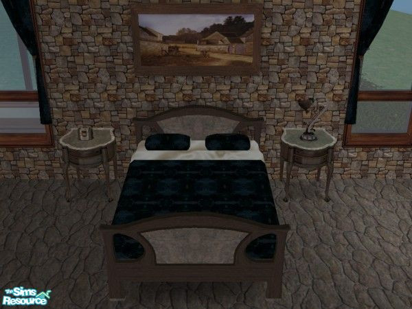 Sims 2 — Castle Class Painting 2 by dangerusgem — Painting and frame are 1 piece. Part of my Castle Class Bedroom Set.