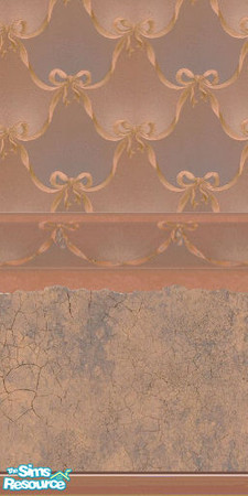 Sims 2 — Rusty by Astarta — Espensive satin wallset for the wealthy sim.