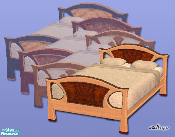 Sims 2 — Increased comfort Soma bed by Windkeeper — Increased comfort inexpensive Soma bed. Uses all the colors of Maxis